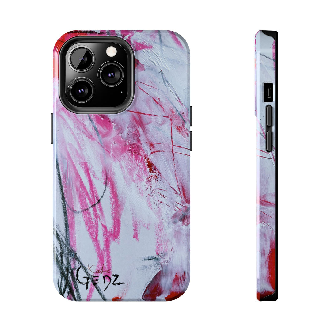 Abstract iPhone Case by Kate Gedz, Durable Tough Phone Cover, Protective Case, Gift for Him, Kate Gedz Motive Print