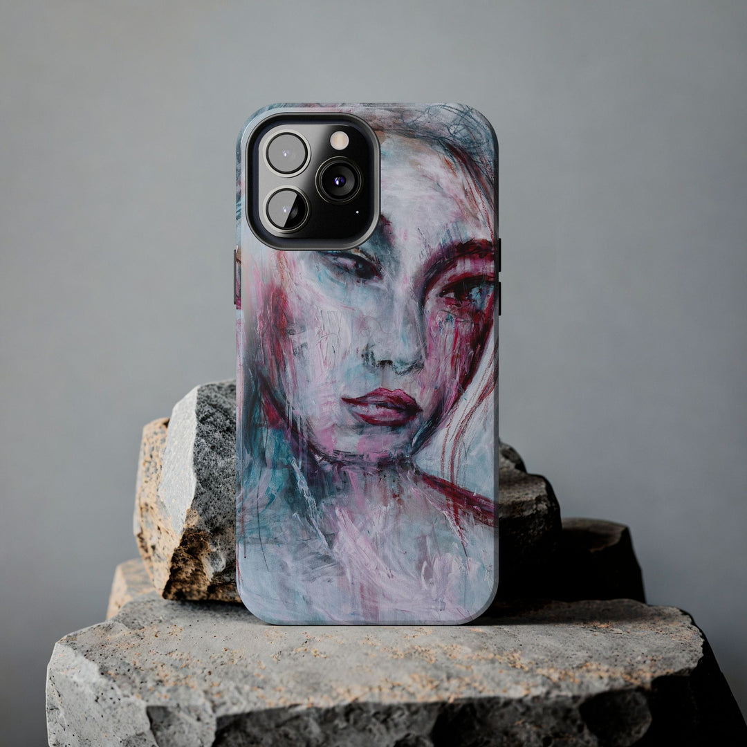 Forever Iphone Case with print by Kate Gedz, Tough Phone Cases, Durable iPhone Cover, Iphone 11, 12, 13, 14, 15, 16 Case