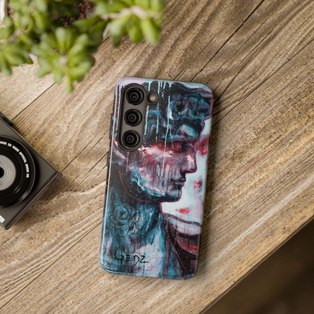 Samsung Case with print "David" by Kate Gedz, Tough Phone Cases, Kate Gedz Motive Print, Durable iPhone Cover, Protective Case