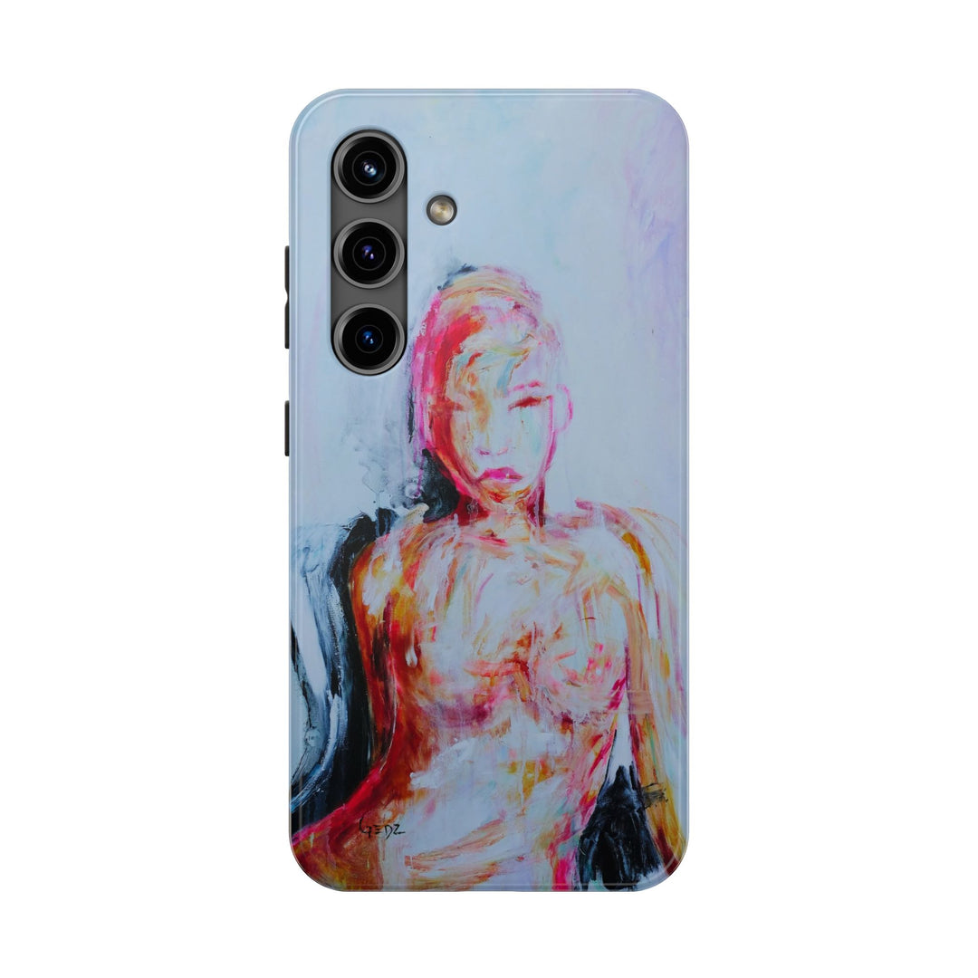 Fearless Iphone Case with print by Kate Gedz, Tough Phone Cases, Durable iPhone Cover, Iphone 11, 12, 13, 14, 15, 16 Case