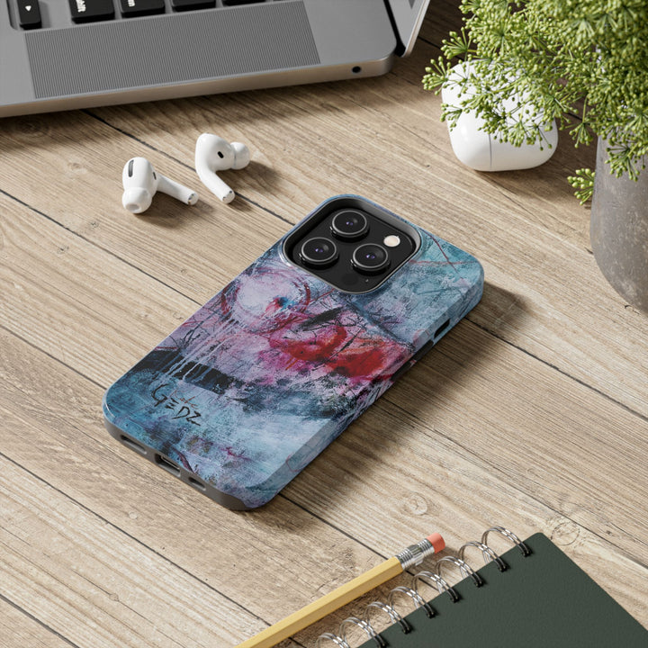 Abstract iPhone Case by Kate Gedz, Durable Tough Phone Cover, Protective Case, Kate Gedz Motive Print