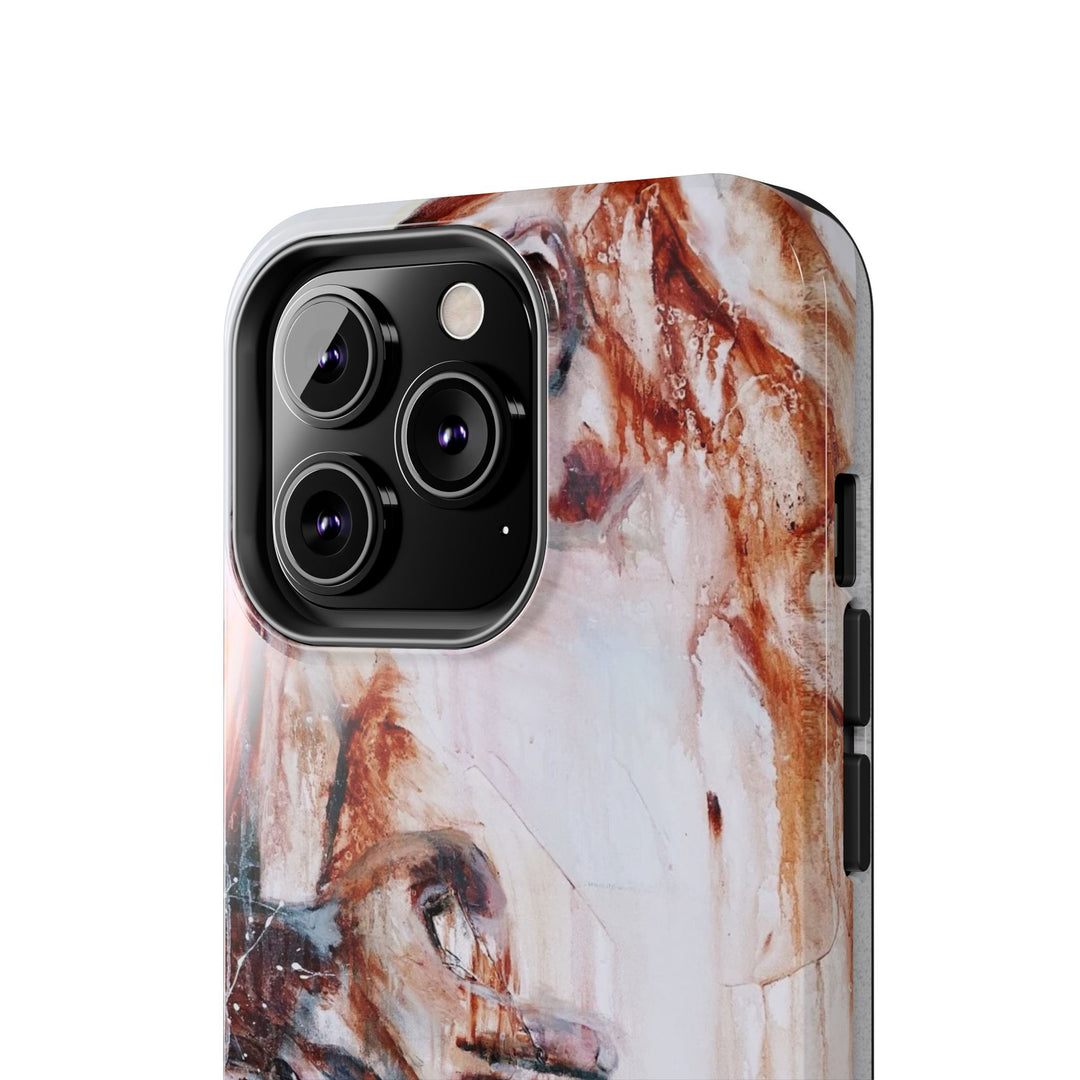 Embrace Iphone Case with print by Kate Gedz, Tough Phone Cases, Durable iPhone Cover, Iphone 11, 12, 13, 14, 15, 16 Case