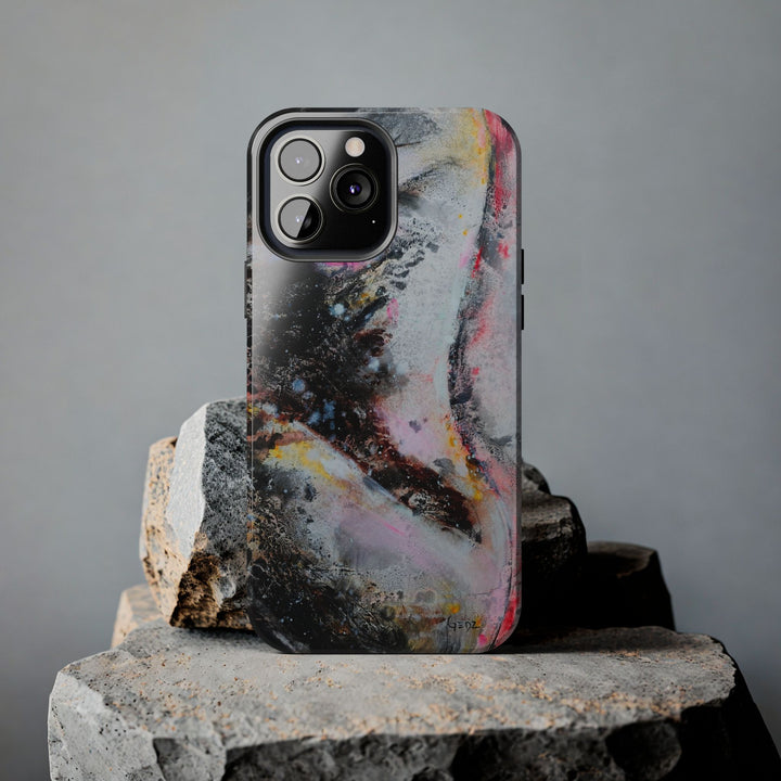 Emergence Iphone Case with print by Kate Gedz, Tough Phone Cases, Durable iPhone Cover, Iphone 11, 12, 13, 14, 15, 16 Case