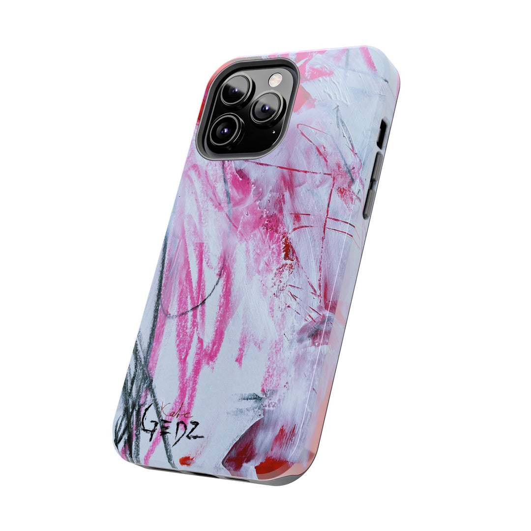 Abstract iPhone Case by Kate Gedz, Durable Tough Phone Cover, Protective Case, Gift for Him, Kate Gedz Motive Print