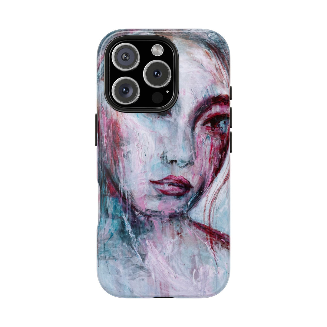 Forever Iphone Case with print by Kate Gedz, Tough Phone Cases, Durable iPhone Cover, Iphone 11, 12, 13, 14, 15, 16 Case