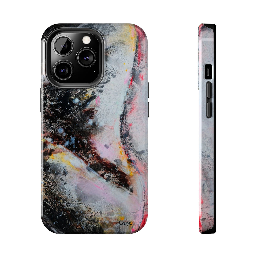 Emergence Iphone Case with print by Kate Gedz, Tough Phone Cases, Durable iPhone Cover, Iphone 11, 12, 13, 14, 15, 16 Case