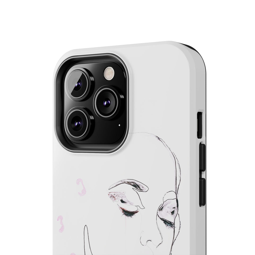 Romantic Girl iPhone Case by Kate Gedz, Durable Tough Phone Cover, Protective Case, Kate Gedz Motive Print, Samsung Galaxy Case