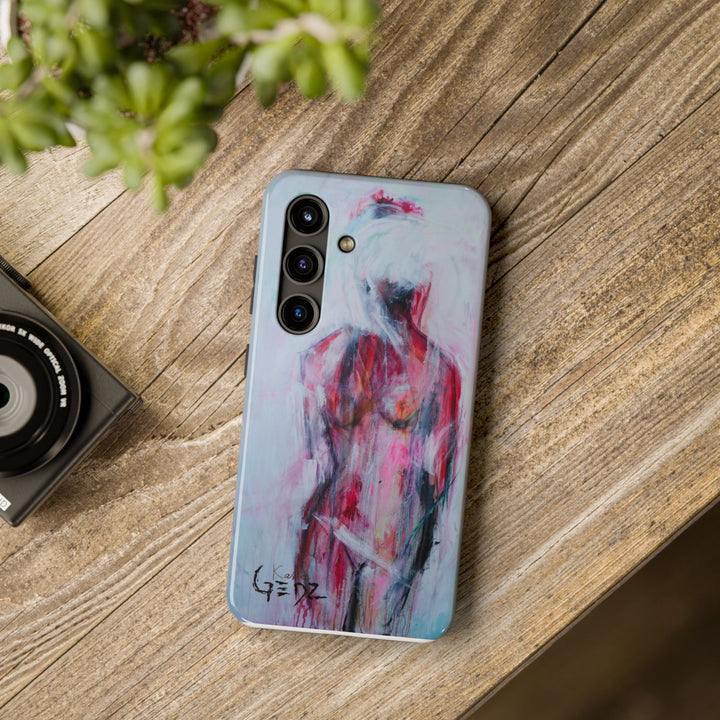 Samsung Tough Phone Case with print "Escaped" by Kate Gedz - Durable Phone Cover, Protective Smartphone Case, Unique Cell Phone Shell,