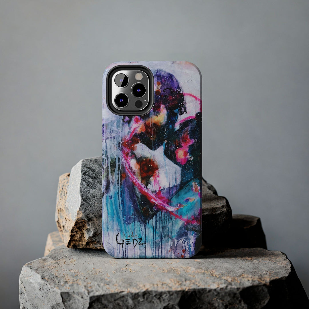 Iphone Case with "Manifestation" Print by Kate Gedz, Protective Phone Cover, Unique Phone Accessories, Trendy Phone Gear, Tough Phone Cases