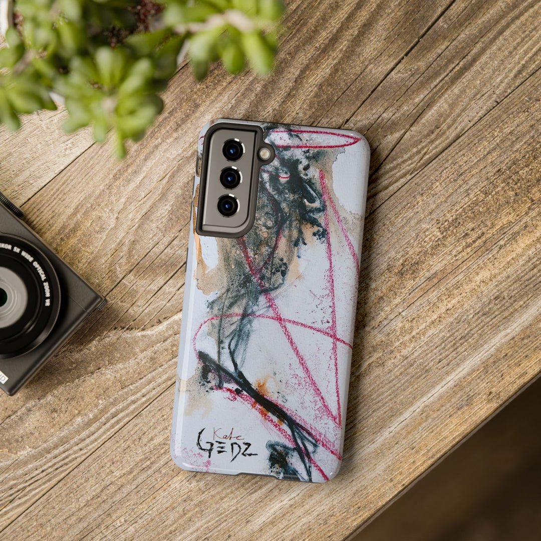 Samsung Phone Case -Abstract Print by Kate Gedz, Durable Cover, Protective Samsung Case, Kate Gedz Motive Design