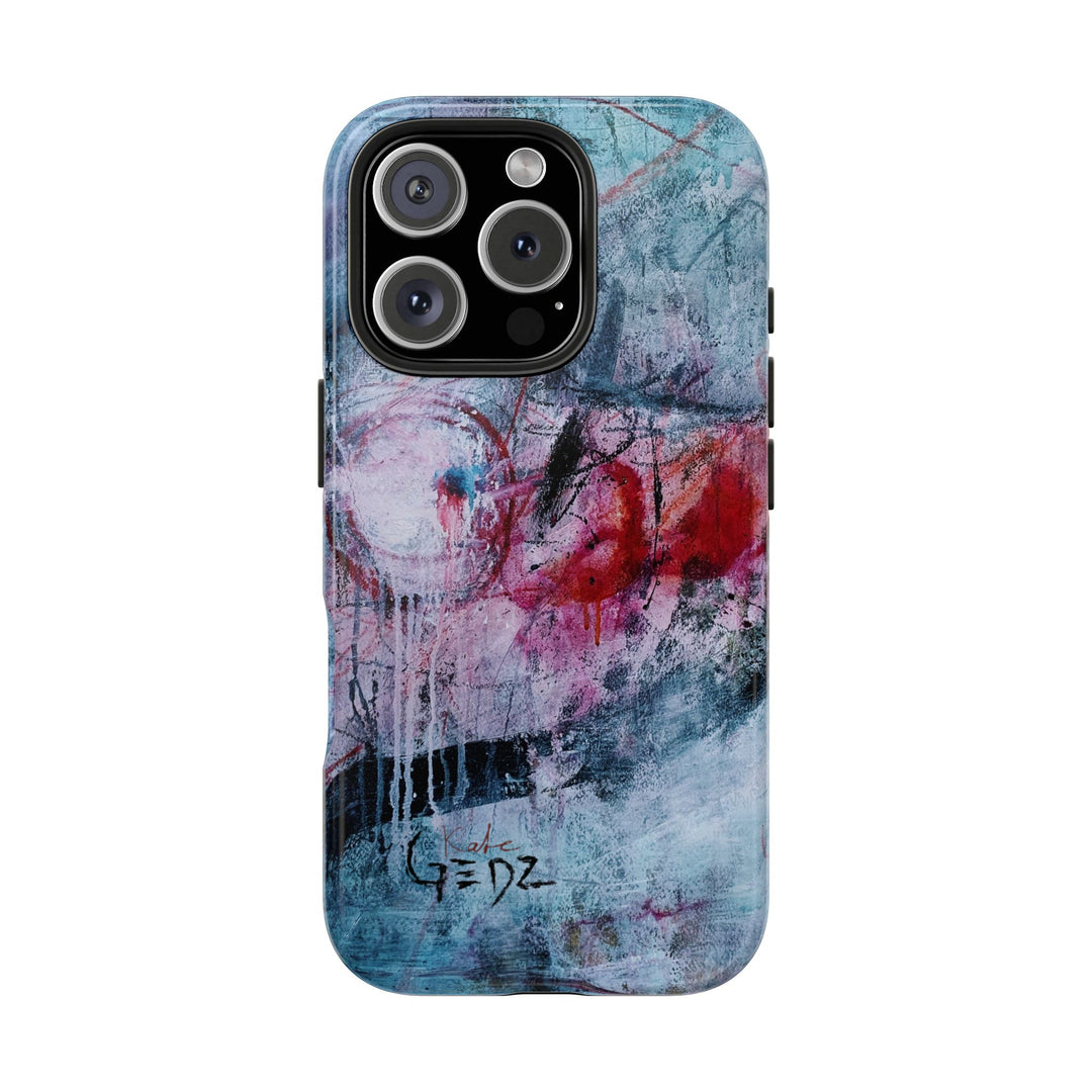 Abstract iPhone Case by Kate Gedz, Durable Tough Phone Cover, Protective Case, Kate Gedz Motive Print