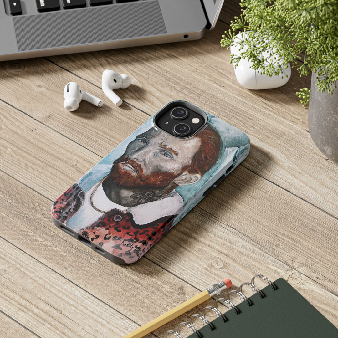 World Changer Case for Iphone, Van Gogh Inspired, Kate Gedz Art, World Changer Print, Protective Phone Cover, Unique iPhone Accessory