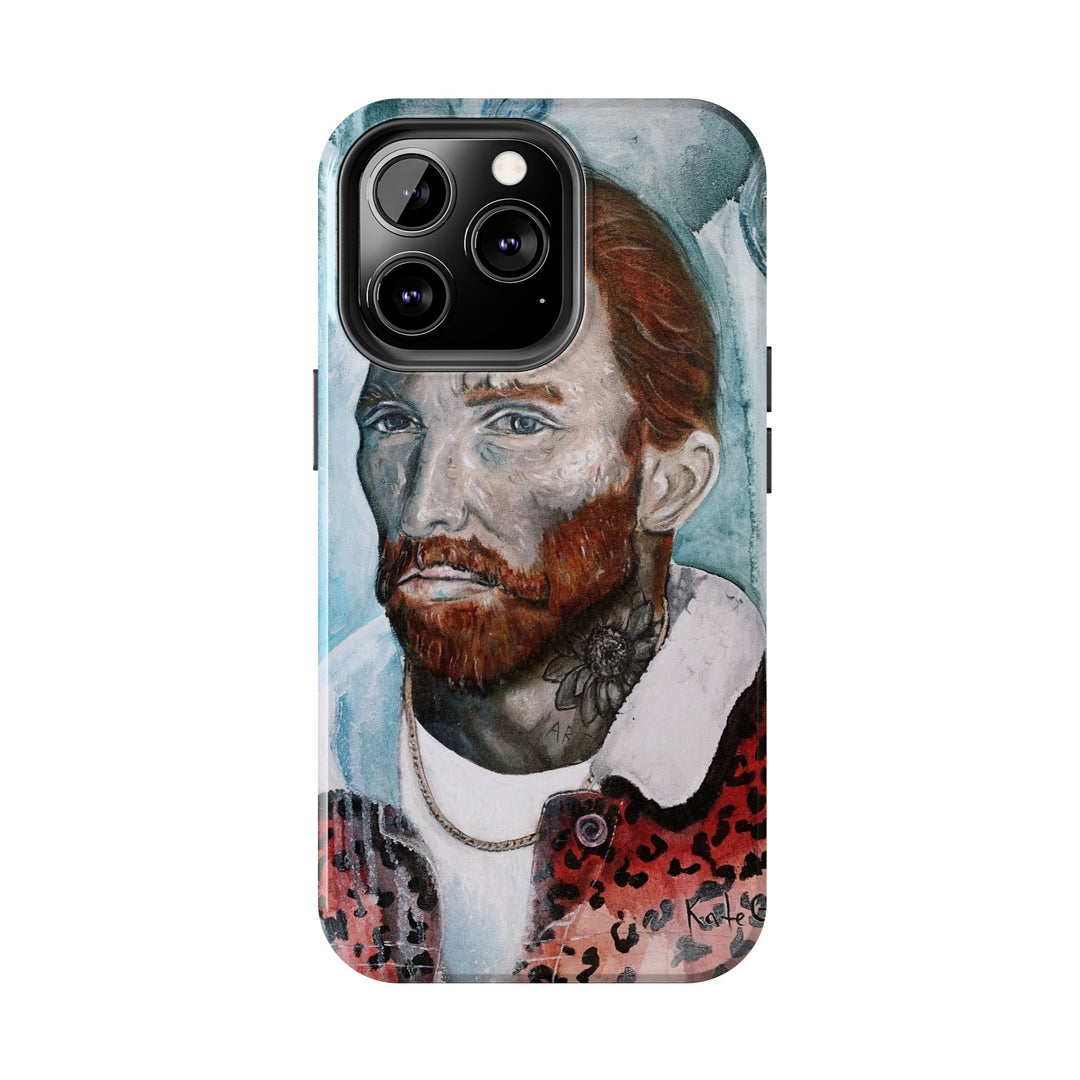 World Changer Case for Iphone, Van Gogh Inspired, Kate Gedz Art, World Changer Print, Protective Phone Cover, Unique iPhone Accessory