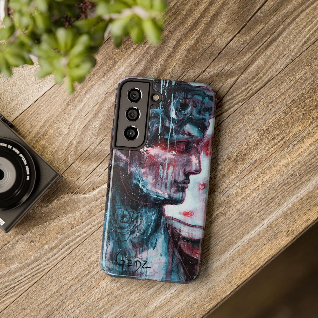 Samsung Case with print "David" by Kate Gedz, Tough Phone Cases, Kate Gedz Motive Print, Durable iPhone Cover, Protective Case