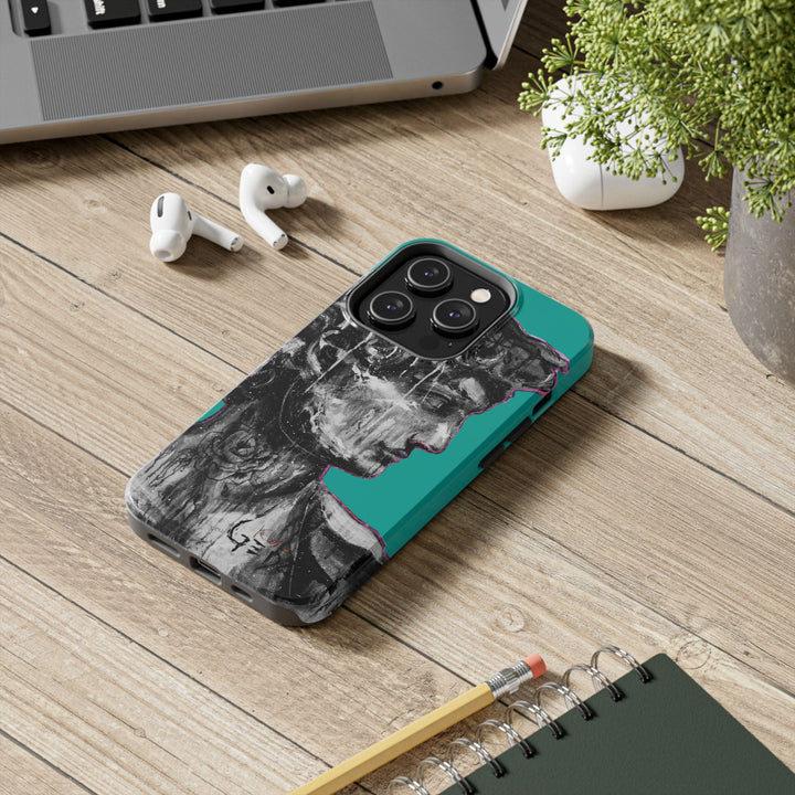 David iPhone Case by Kate Gedz, Durable Tough Phone Cover, Protective Case, Gift for Him, Kate Gedz Motive Print, Samsung Galaxy Case