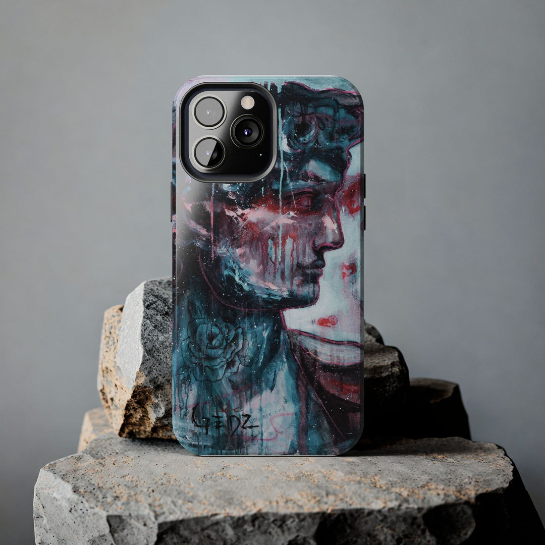 Iphone Case with print "David" by Kate Gedz, Tough Phone Cases, Kate Gedz Motive Print, Durable iPhone Cover, Protective Case