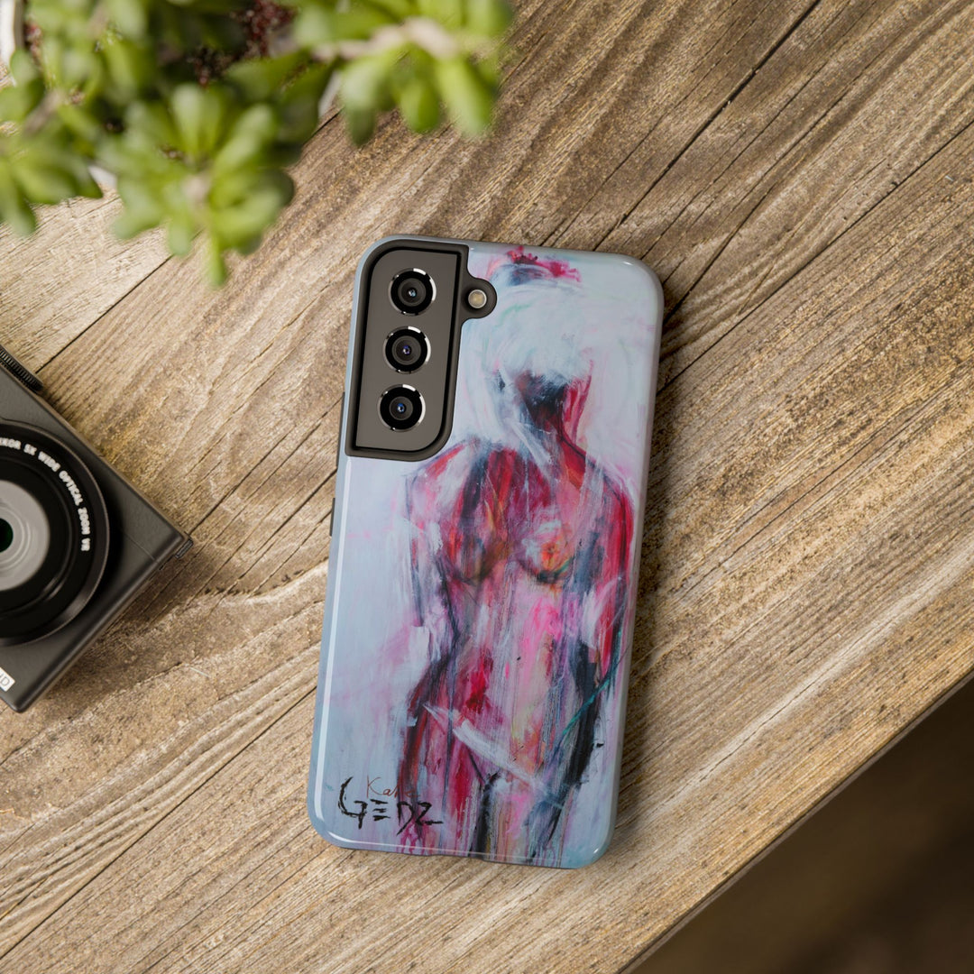 Samsung Tough Phone Case with print "Escaped" by Kate Gedz - Durable Phone Cover, Protective Smartphone Case, Unique Cell Phone Shell,