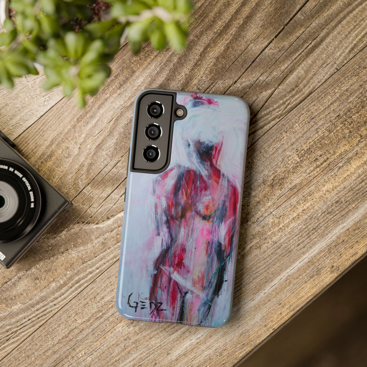 Samsung Tough Phone Case with print "Escaped" by Kate Gedz - Durable Phone Cover, Protective Smartphone Case, Unique Cell Phone Shell,