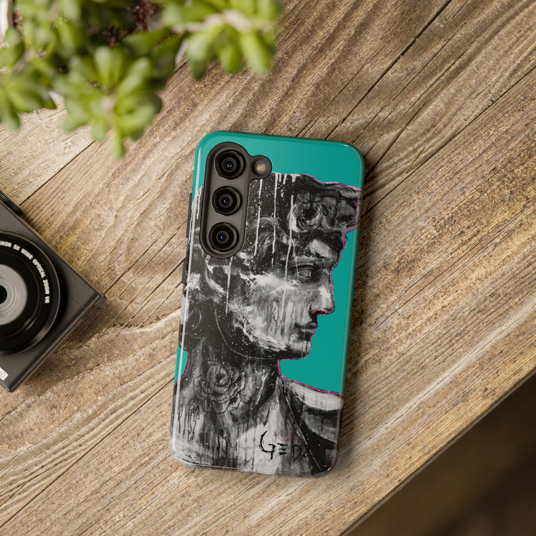 Samsung Phone Cases - David Print by Kate Gedz, Durable Cover, Protective Samsung Case, Kate Gedz Motive Design