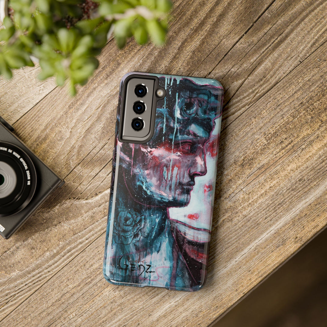 Samsung Case with print "David" by Kate Gedz, Tough Phone Cases, Kate Gedz Motive Print, Durable iPhone Cover, Protective Case