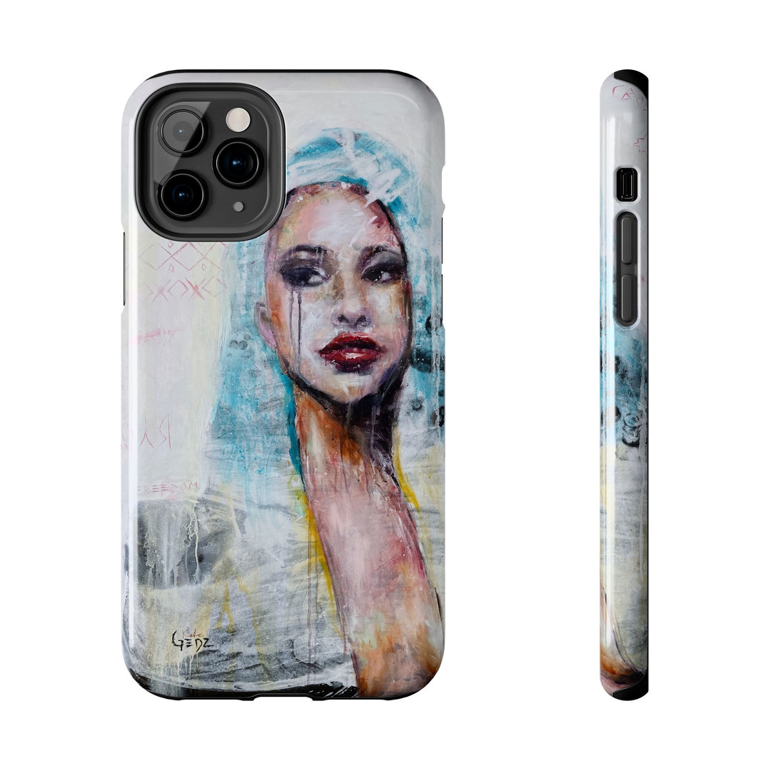 Phone Case with print "Freedom" For Iphone | Phone Case By Kate Gedz - iPhone 16 Pro Phone Case with print "Freedom" For Iphone | Phone Case By Kate Gedz - iPhone 16 Pro