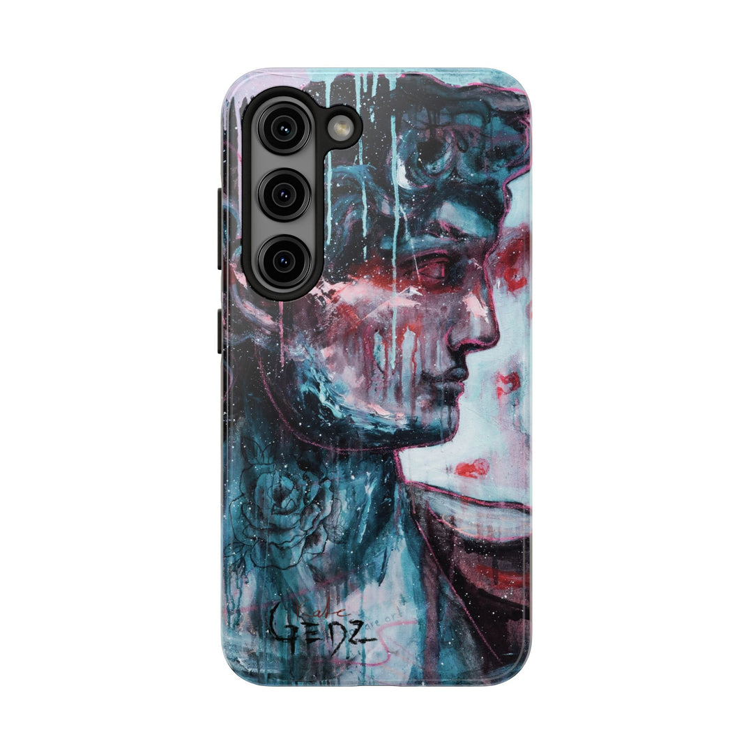 Samsung Case with print "David" by Kate Gedz, Tough Phone Cases, Kate Gedz Motive Print, Durable iPhone Cover, Protective Case