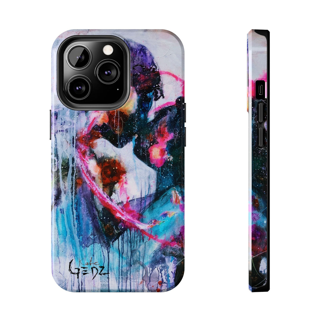 Iphone Case with "Manifestation" Print by Kate Gedz, Protective Phone Cover, Unique Phone Accessories, Trendy Phone Gear, Tough Phone Cases