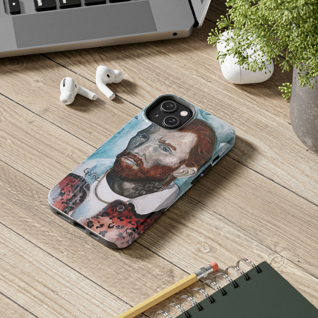 World Changer Case for Iphone, Van Gogh Inspired, Kate Gedz Art, World Changer Print, Protective Phone Cover, Unique iPhone Accessory