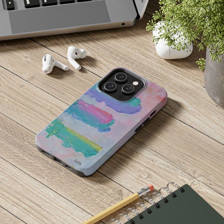 Fascination Iphone Case with print by Kate Gedz, Tough Phone Cases, Durable iPhone Cover, Iphone 11, 12, 13, 14, 15, 16 Case