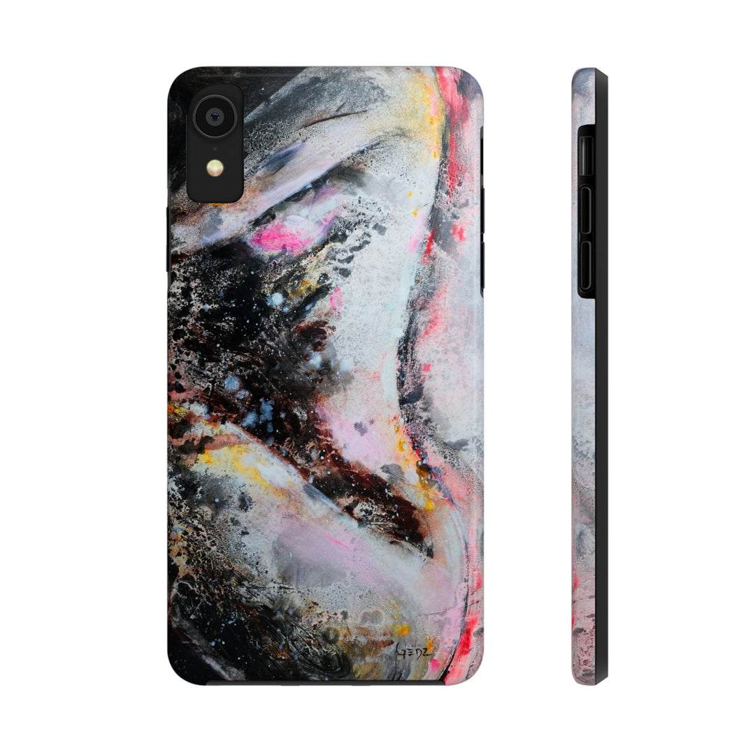 Emergence Iphone Case with print by Kate Gedz, Tough Phone Cases, Durable iPhone Cover, Iphone 11, 12, 13, 14, 15, 16 Case