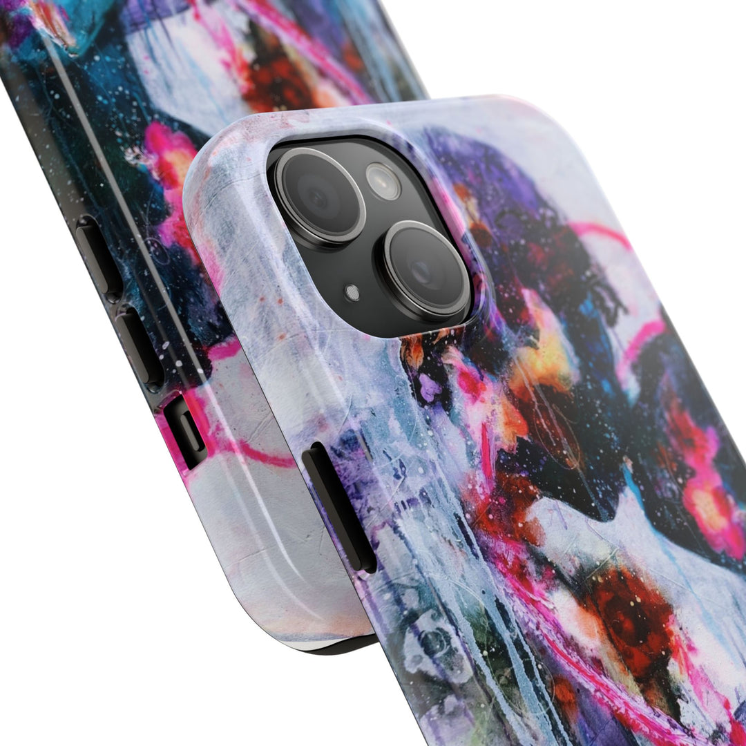 Iphone Case with "Manifestation" Print by Kate Gedz, Protective Phone Cover, Unique Phone Accessories, Trendy Phone Gear, Tough Phone Cases