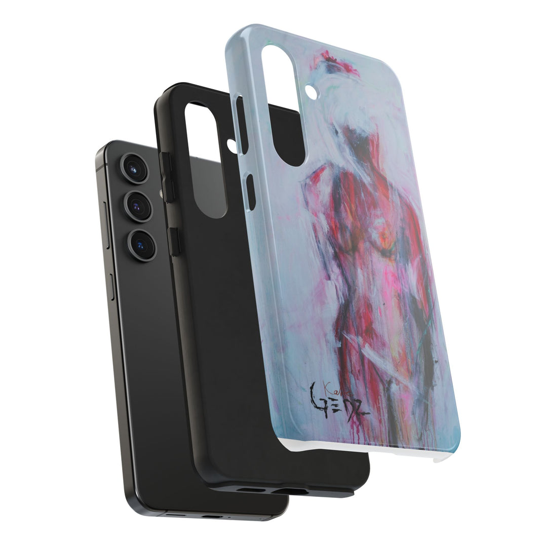 Samsung Tough Phone Case with print "Escaped" by Kate Gedz - Durable Phone Cover, Protective Smartphone Case, Unique Cell Phone Shell,