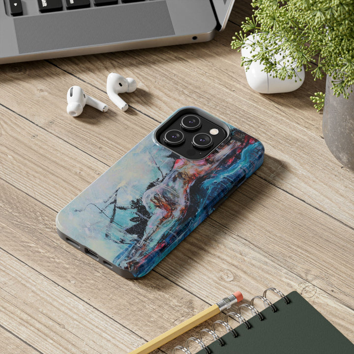 Revival Woman Iphone Case with print by Kate Gedz, Tough Phone Cases, Durable iPhone Cover, Iphone 11, 12, 13, 14, 15, 16 Case