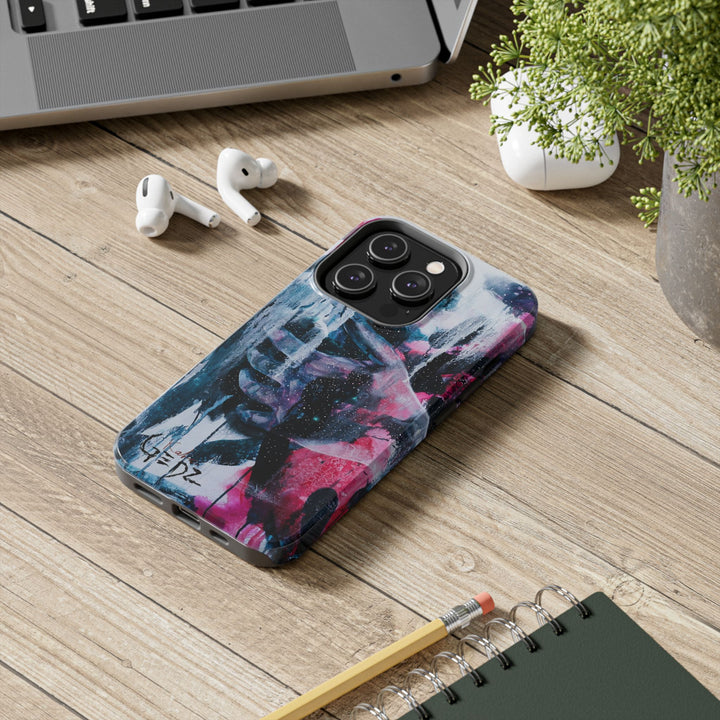 Iphone Case with print "Motive" by Kate Gedz,Tough Phone Cases, Kate Gedz Motive Print, Durable iPhone Cover, Protective Case