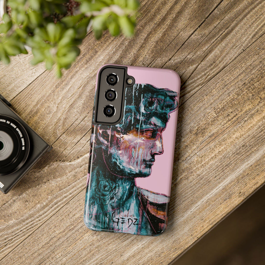 Samsung Phone Cases - David Print by Kate Gedz, Durable Cover, Protective Samsung Case, Kate Gedz Motive Design, iPhone Hard Case