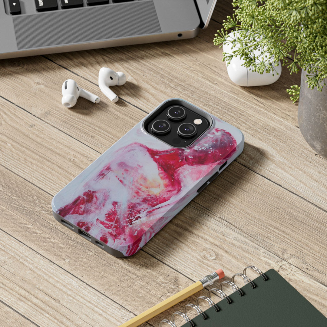 Who Are You Iphone Case with print by Kate Gedz, Tough Phone Cases, Durable iPhone Cover, Iphone 11, 12, 13, 14, 15, 16 Case