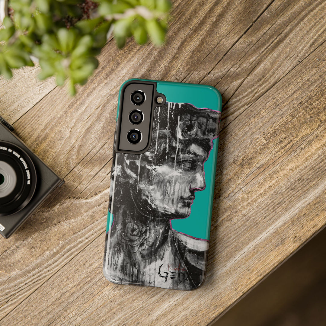 Samsung Phone Cases - David Print by Kate Gedz, Durable Cover, Protective Samsung Case, Kate Gedz Motive Design