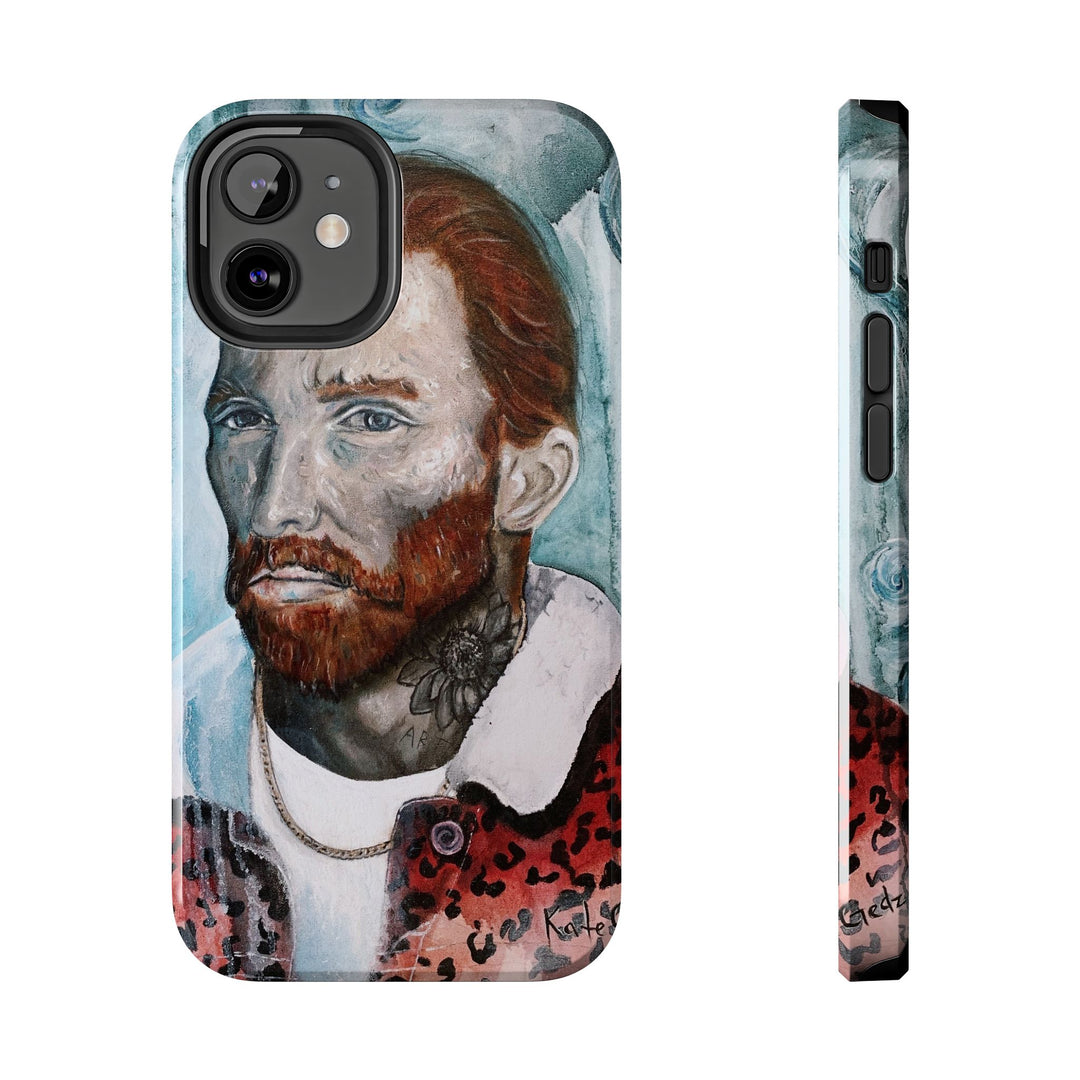 World Changer Case for Iphone, Van Gogh Inspired, Kate Gedz Art, World Changer Print, Protective Phone Cover, Unique iPhone Accessory