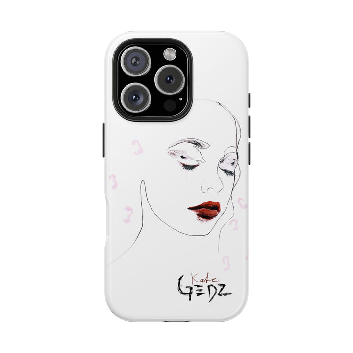 Romantic Girl iPhone Case by Kate Gedz, Durable Tough Phone Cover, Protective Case, Kate Gedz Motive Print, Samsung Galaxy Case