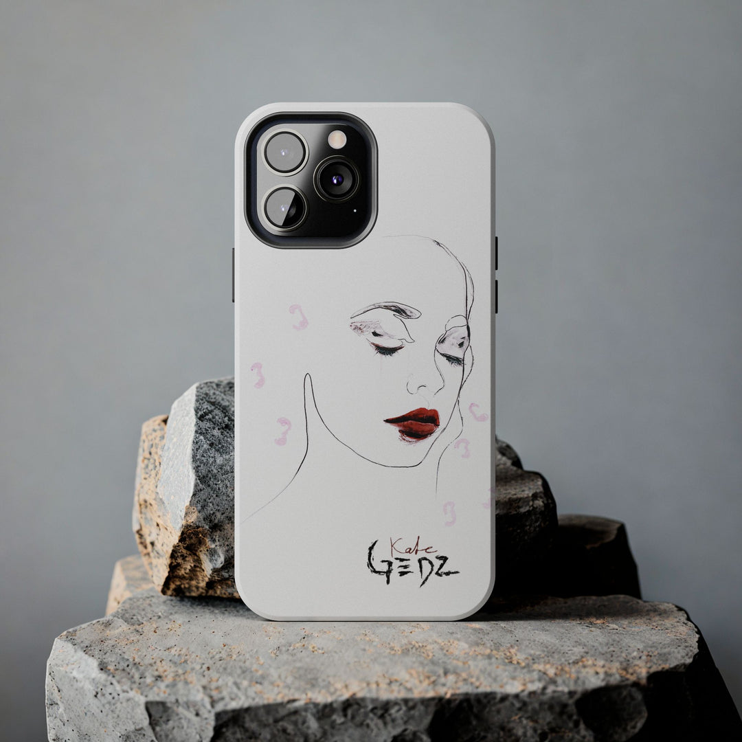 Romantic Girl iPhone Case by Kate Gedz, Durable Tough Phone Cover, Protective Case, Kate Gedz Motive Print, Samsung Galaxy Case