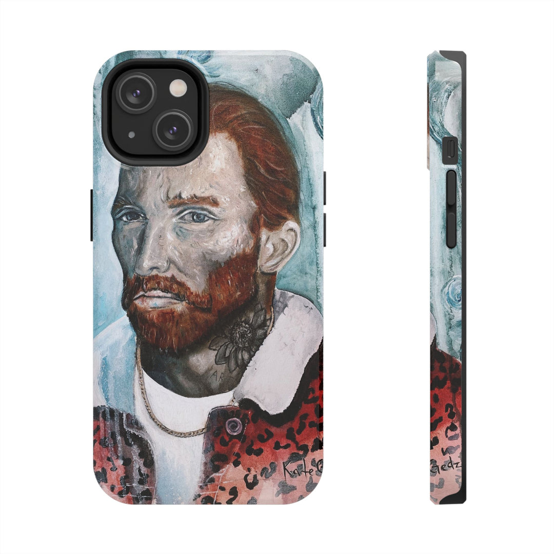 World Changer Case for Iphone, Van Gogh Inspired, Kate Gedz Art, World Changer Print, Protective Phone Cover, Unique iPhone Accessory