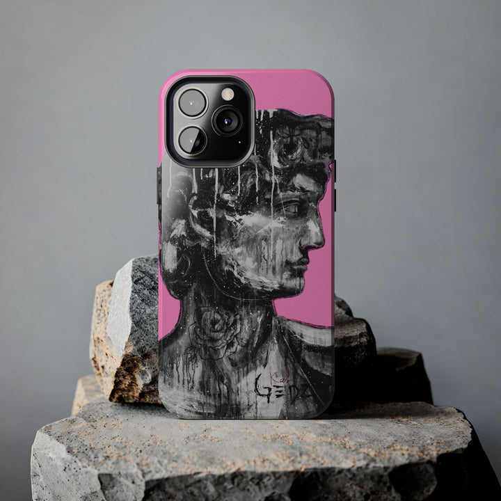 David iPhone Case by Kate Gedz, Durable Tough Phone Cover, Protective Case, Gift for Him, Kate Gedz Motive Print, Samsung Galaxy Case