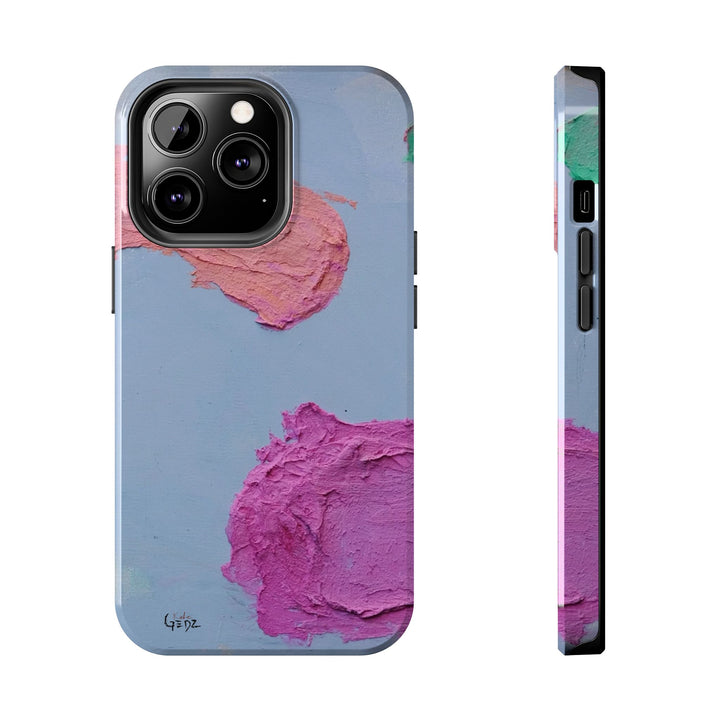 Vivid Iphone Case with print by Kate Gedz, Tough Phone Cases, Durable iPhone Cover, Iphone 11, 12, 13, 14, 15, 16 Case