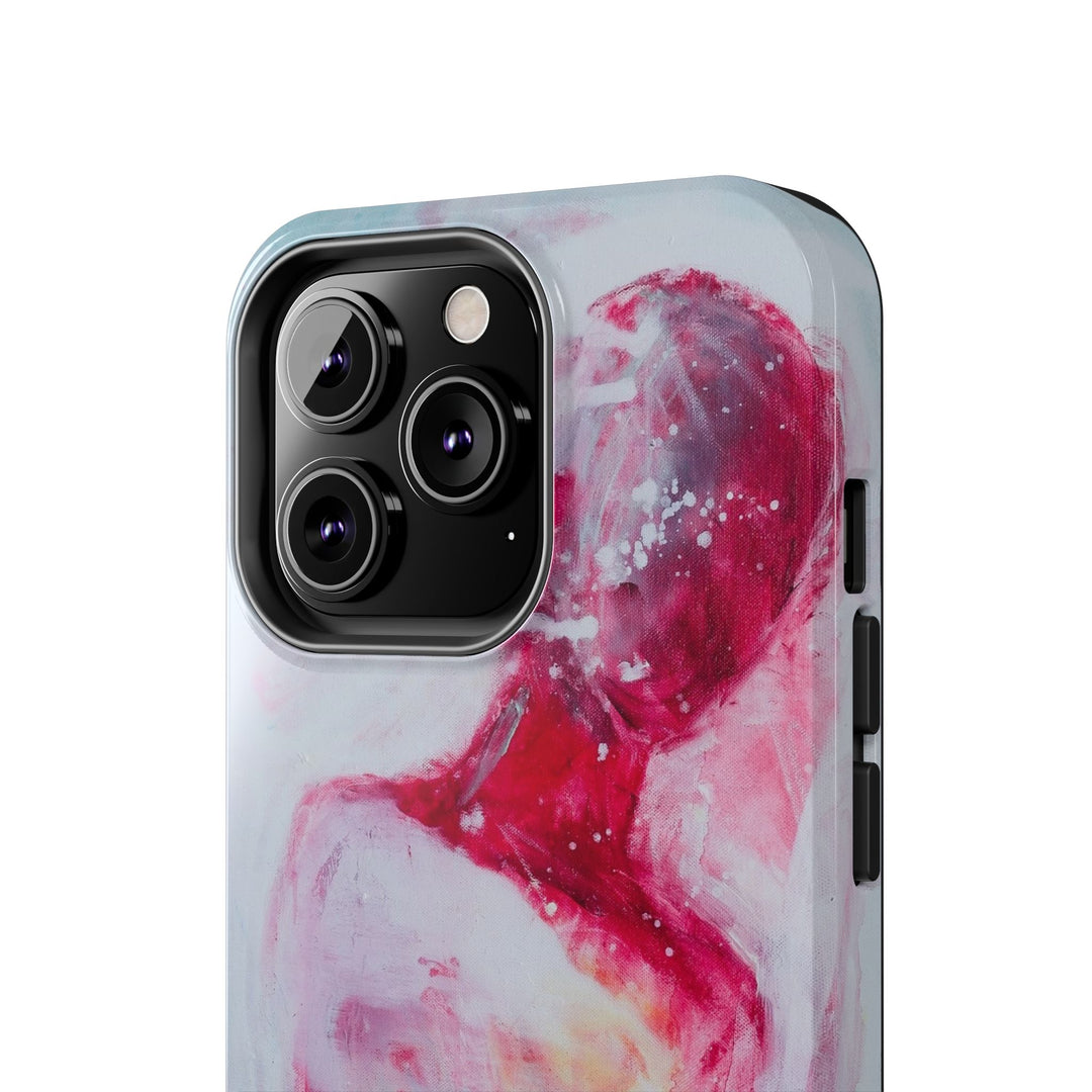 Who Are You Iphone Case with print by Kate Gedz, Tough Phone Cases, Durable iPhone Cover, Iphone 11, 12, 13, 14, 15, 16 Case