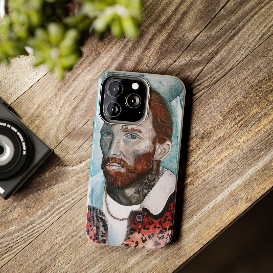 World Changer Case for Iphone, Van Gogh Inspired, Kate Gedz Art, World Changer Print, Protective Phone Cover, Unique iPhone Accessory