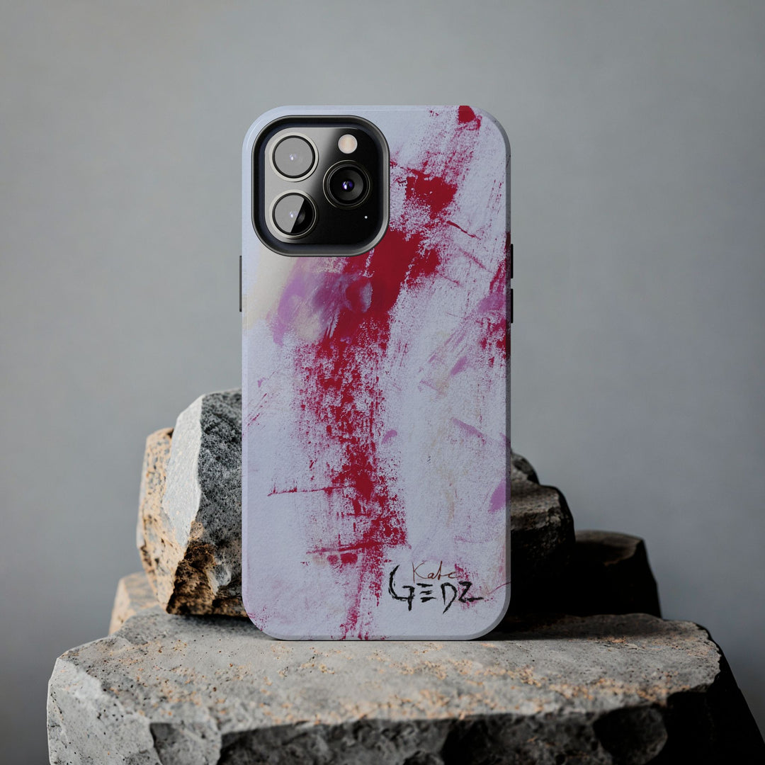 Abstract iPhone Case by Kate Gedz, Durable Tough Phone Cover, Protective Case, Gift for Him, Kate Gedz Motive Print