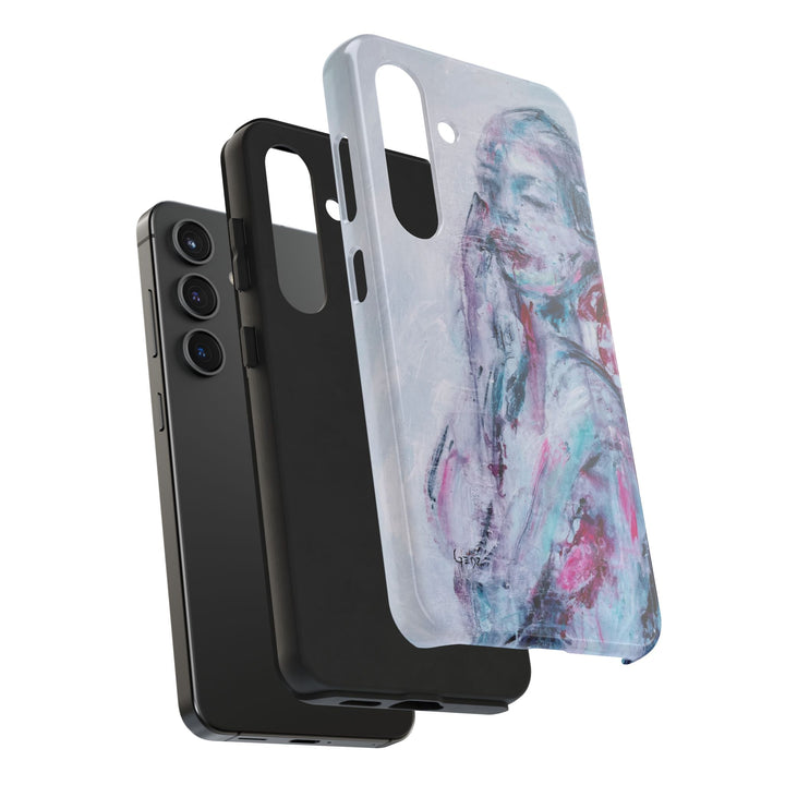 Silence Iphone Case with print by Kate Gedz, Tough Phone Cases, Durable iPhone Cover, Iphone 11, 12, 13, 14, 15, 16 Case