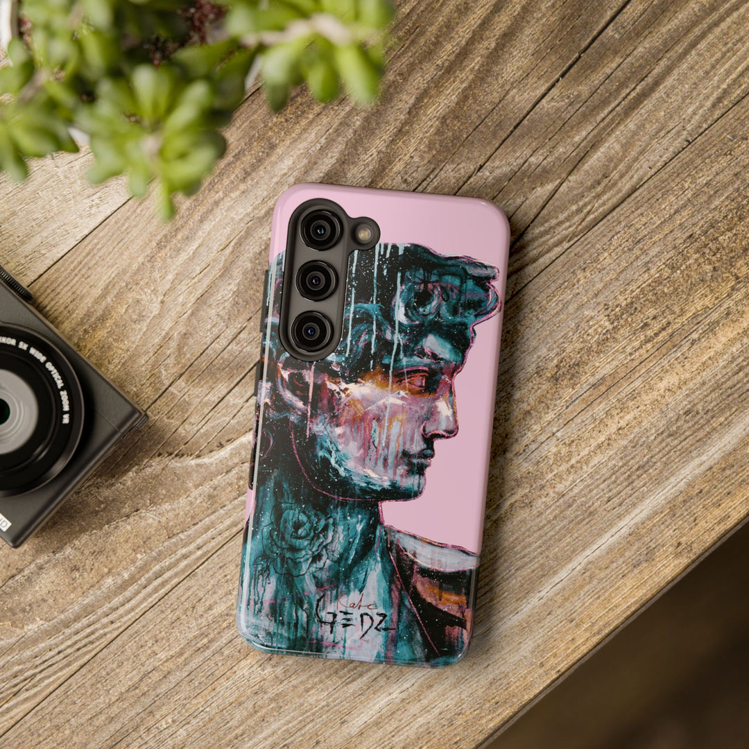 Samsung Phone Cases - David Print by Kate Gedz, Durable Cover, Protective Samsung Case, Kate Gedz Motive Design, iPhone Hard Case