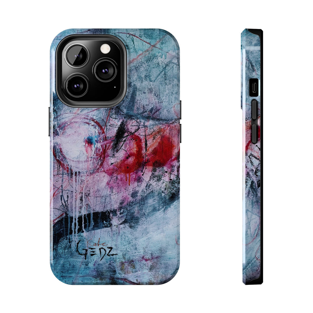 Abstract iPhone Case by Kate Gedz, Durable Tough Phone Cover, Protective Case, Kate Gedz Motive Print