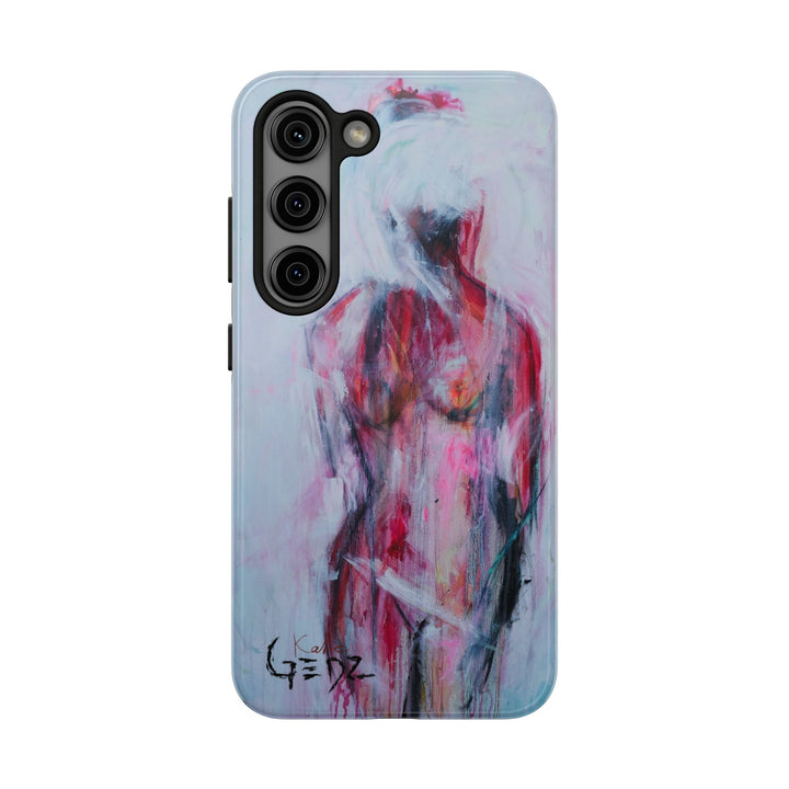 Samsung Tough Phone Case with print "Escaped" by Kate Gedz - Durable Phone Cover, Protective Smartphone Case, Unique Cell Phone Shell,